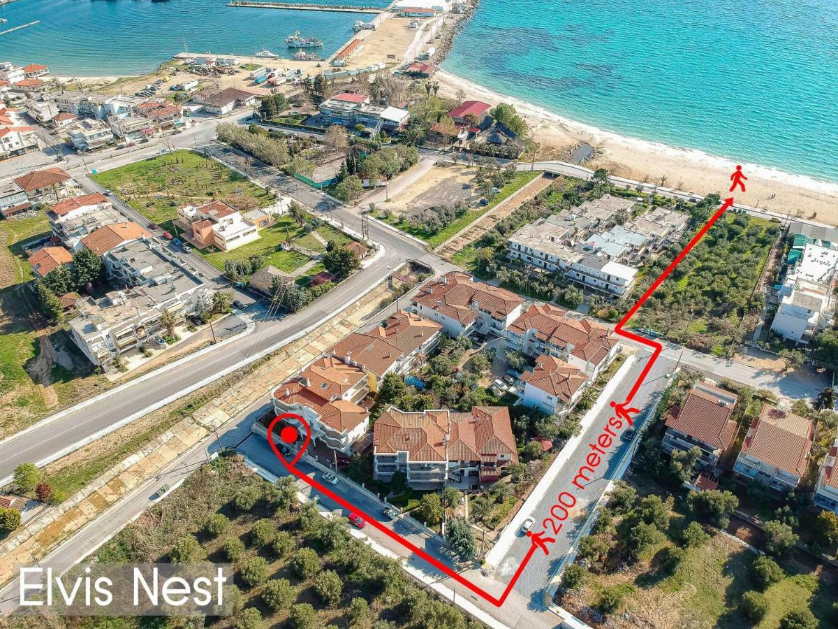 Apartamento Elvis Nest Nea Moudania Exterior foto